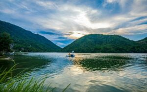 Hồ Kênh Hạ - Điểm du lịch đang 